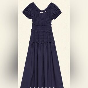 Doen Leanne Dress in Adriatic